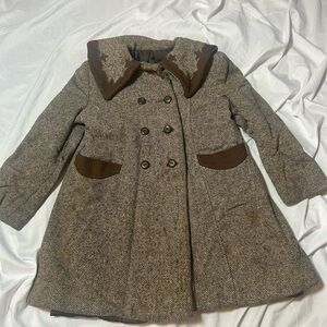 Classic Brown Kids Coat